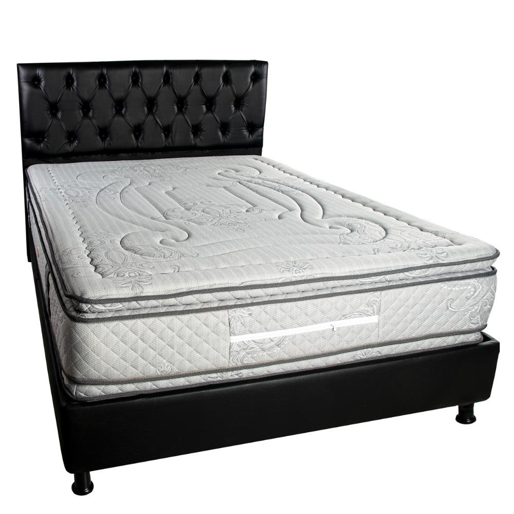 Colchón Ortopédico Doble Pillow Cazata Cama Queen Tuacol - I Fit Sport Latam #