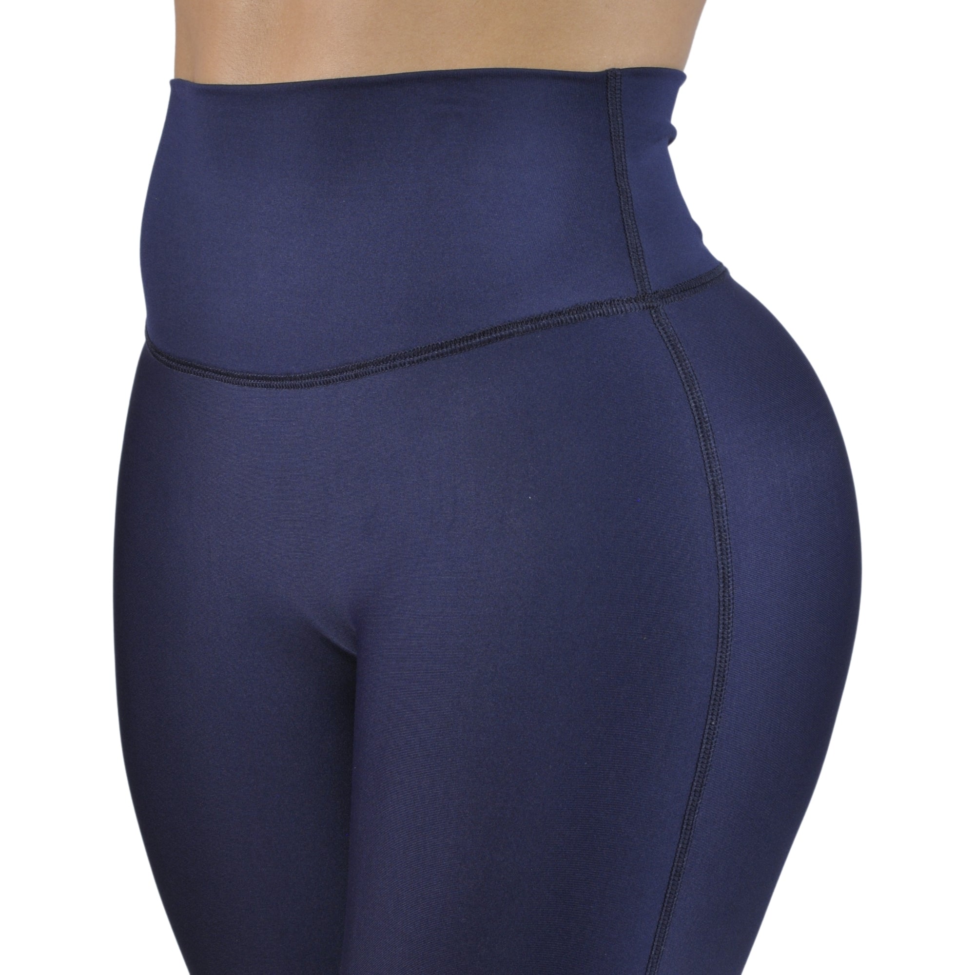 Leggins Deportivo Mujer Pretina Curva Cacique Tuacol Azul Oscuro - I Fit Sport Latam #