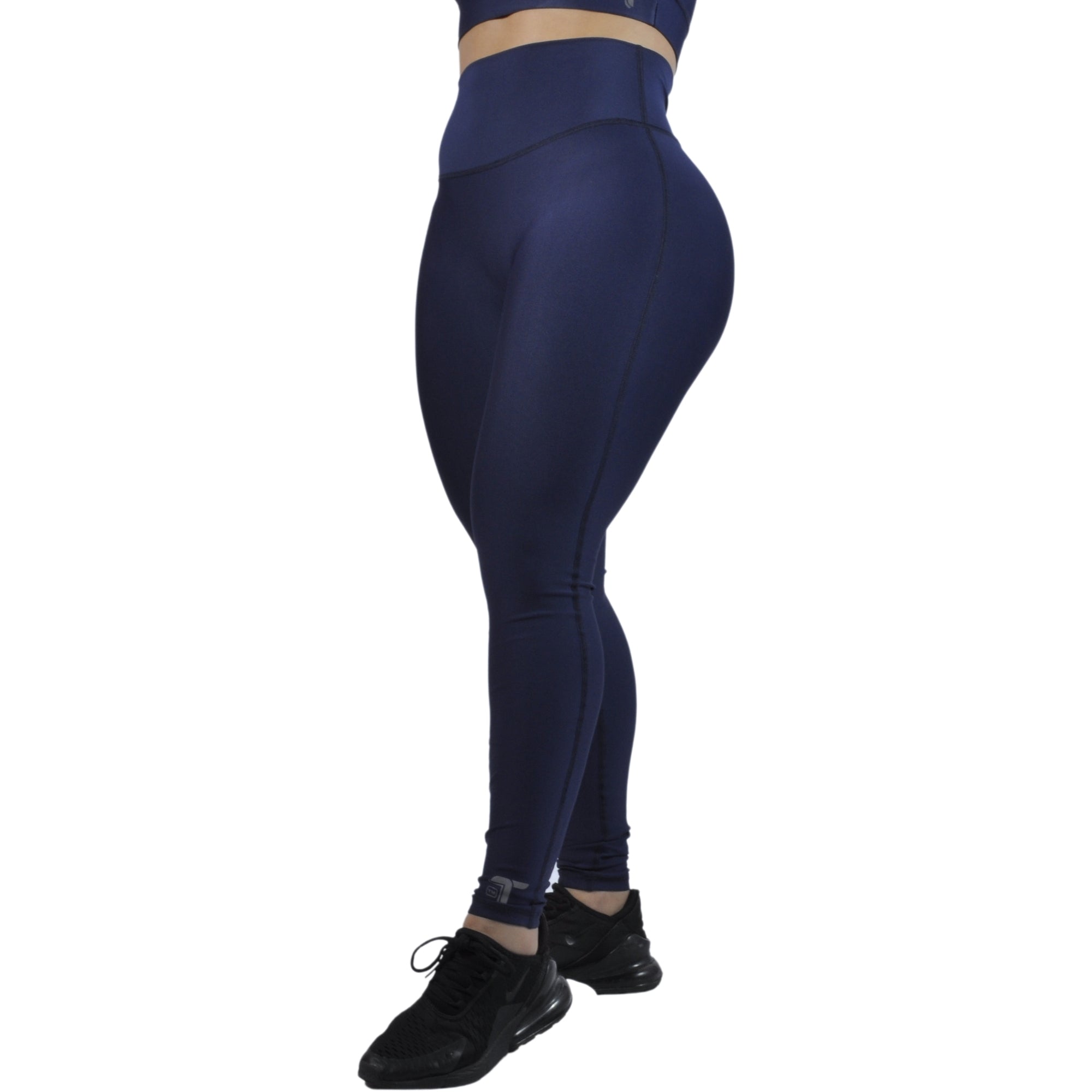 Leggins Deportivo Mujer Pretina Curva Cacique Tuacol Azul Oscuro - I Fit Sport Latam #