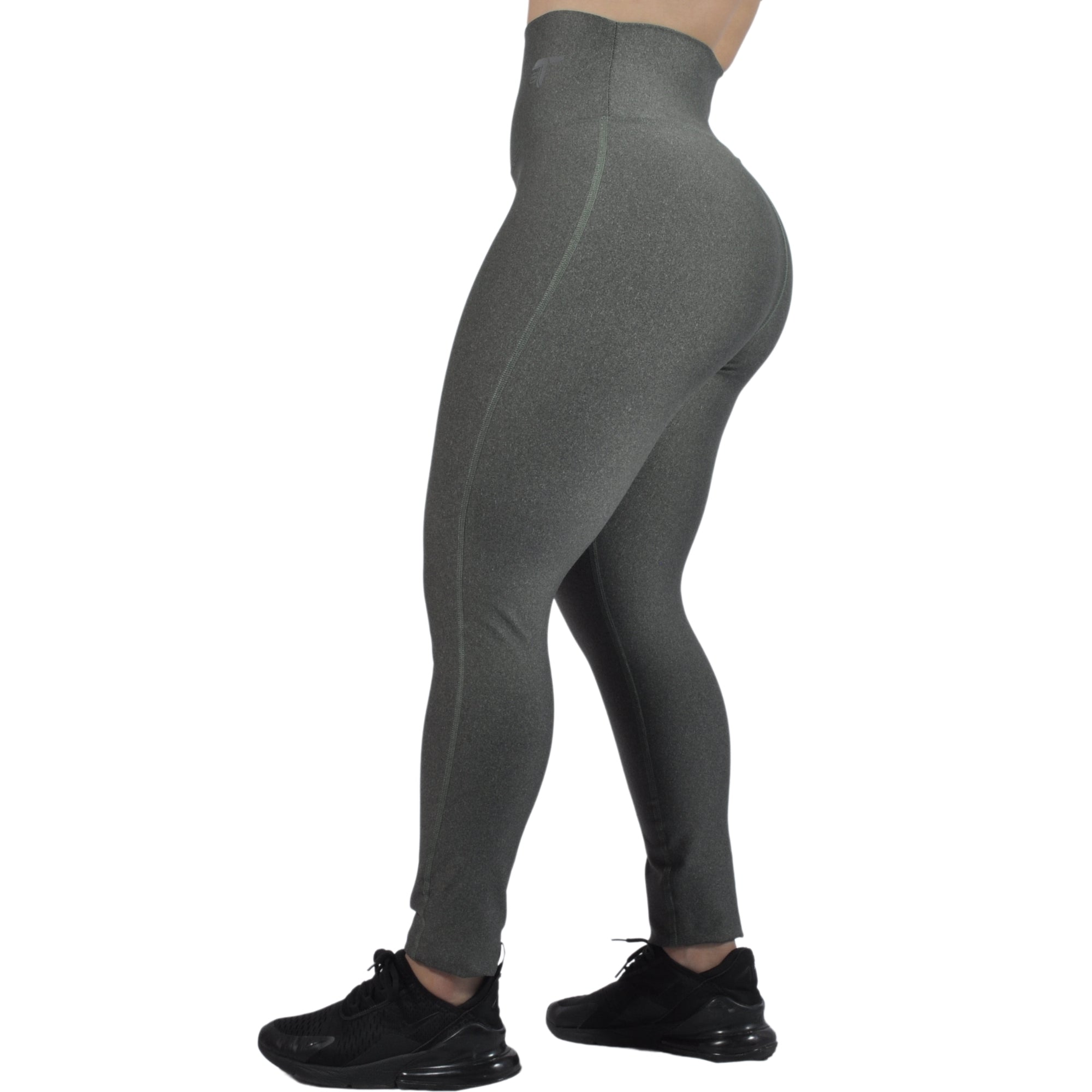 Leggins Deportivo Mujer Pretina Curva Cacique Tuacol Verde Jaspe - I Fit Sport Latam #