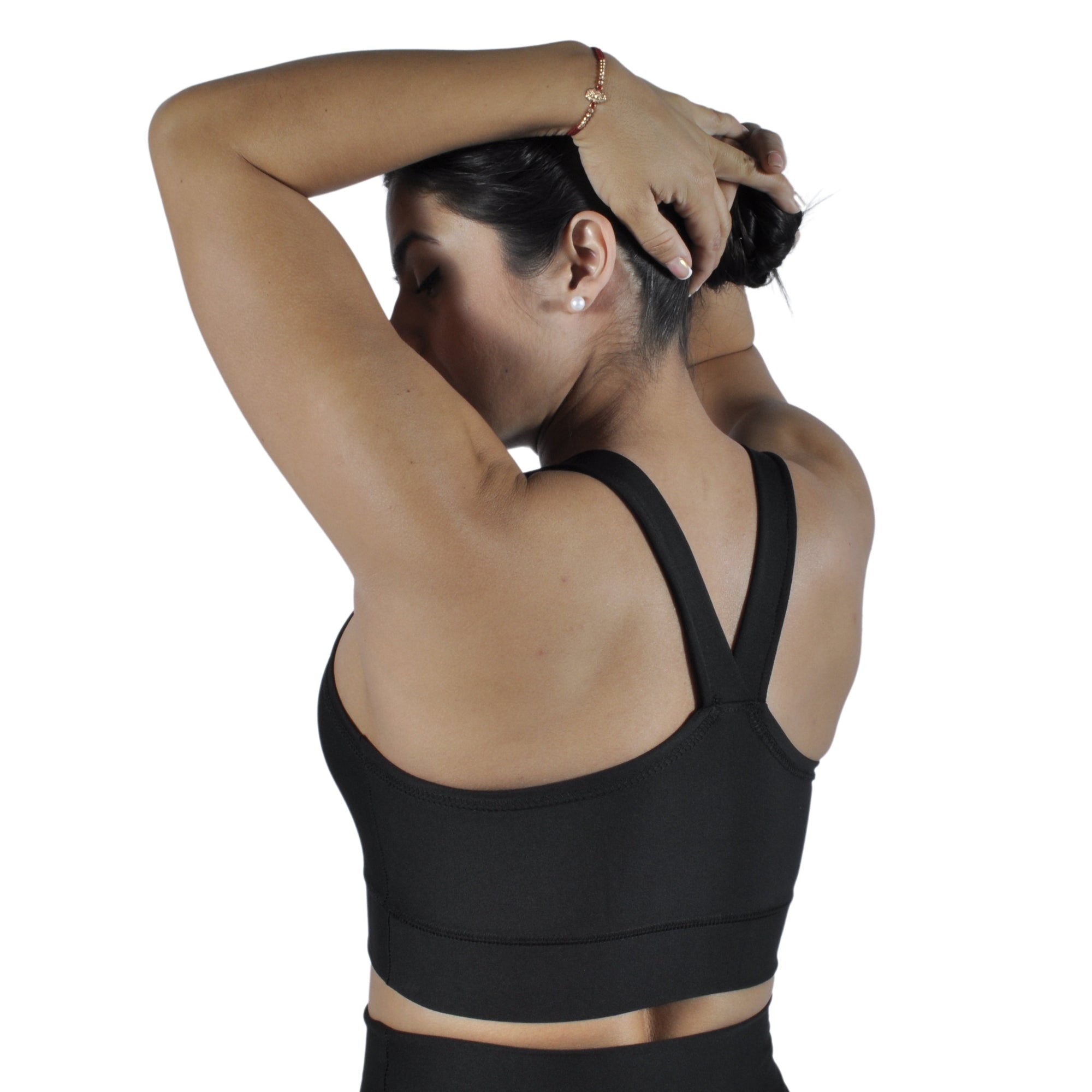 Top Deportivo Licrado Dama Tirantes V Sirirí I Fit Sport Gris - I Fit Sport Latam #