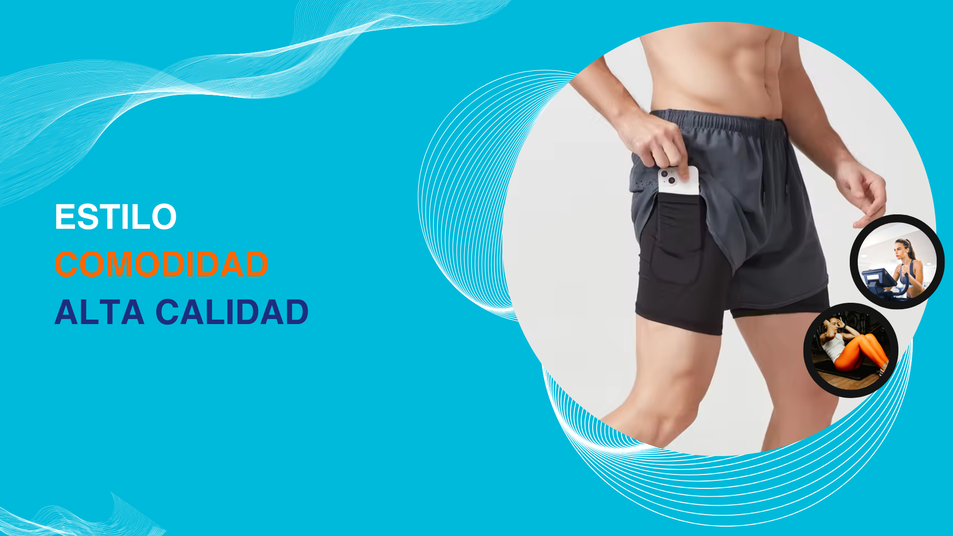 Pantaloneta deportiva hombre tuacol Colombia