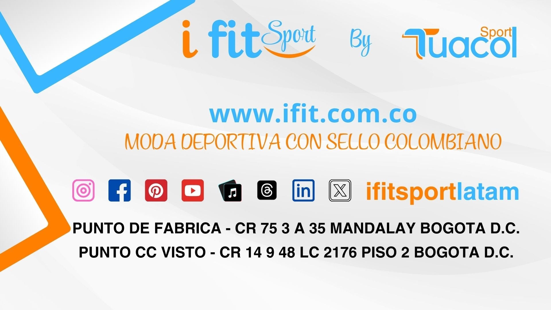 Redes sociales I Fit Sport Latam