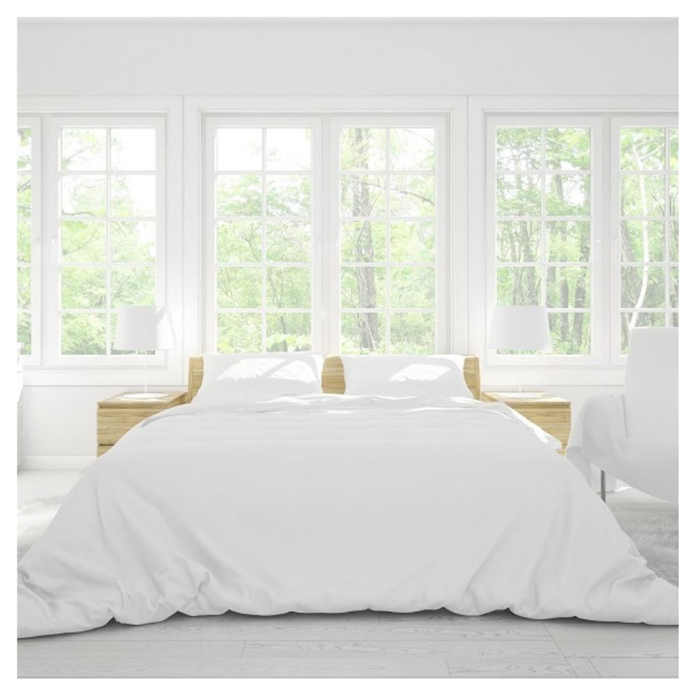 Edredon Acolchado Doble Faz Cama Doble 140x190 Blanco Tuacol - TUACOL.COM #