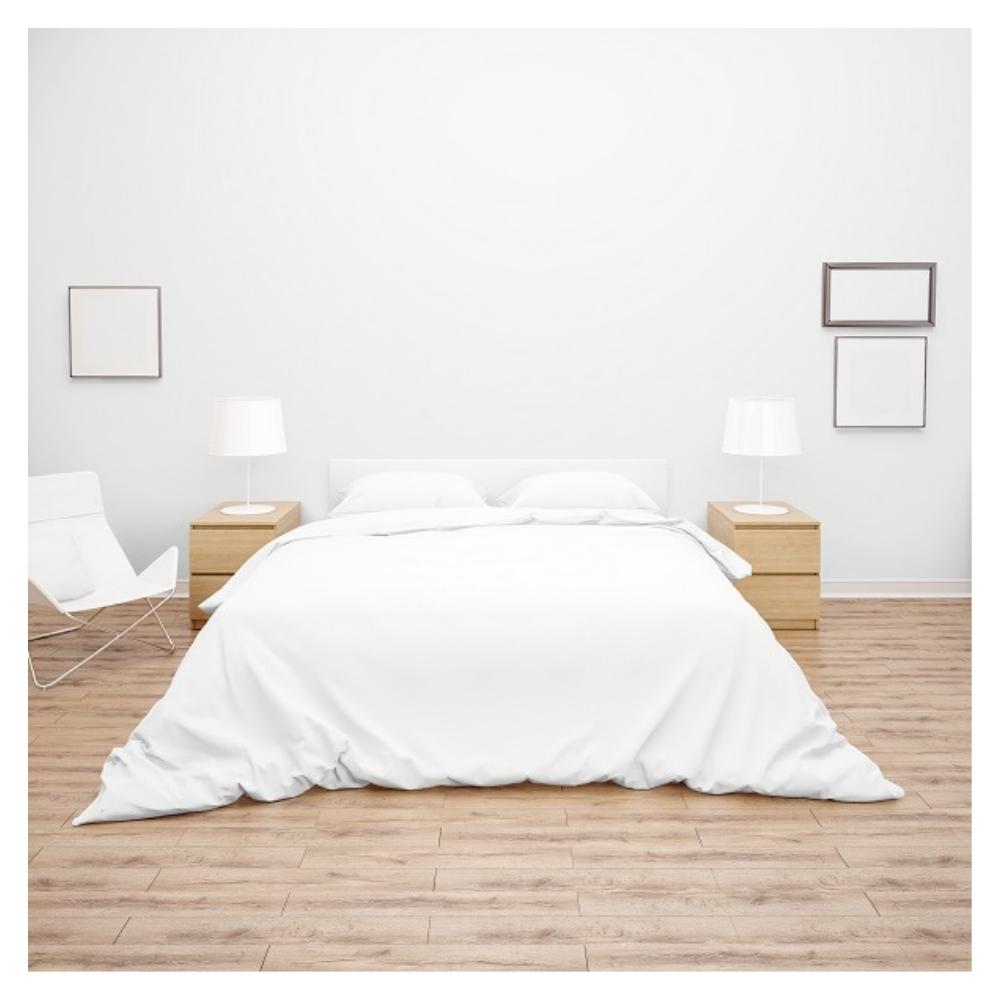 Edredon Acolchado Doble Faz Cama Doble 140x190 Blanco Tuacol - TUACOL.COM #