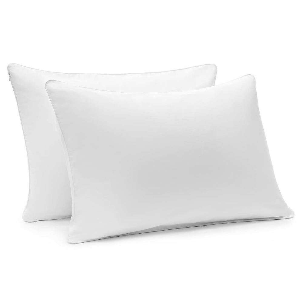 Set 2 Almohadas Hogar Funda Blanca 60x45 Tuacol - TUACOL.COM #