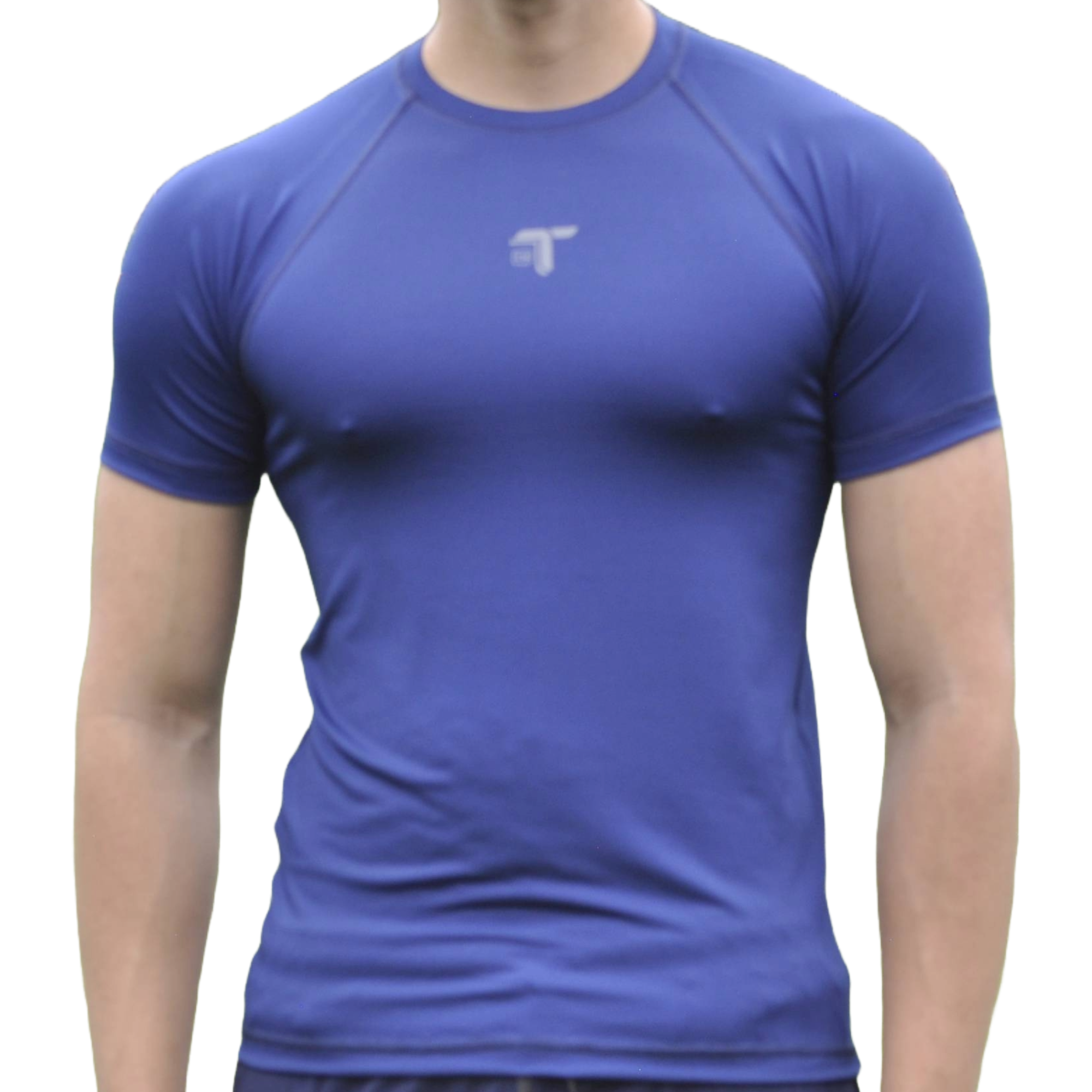 Camiseta Deportiva Hombre Ranglan Zopilote Azul I Fit Sport - I Fit Sport Latam #
