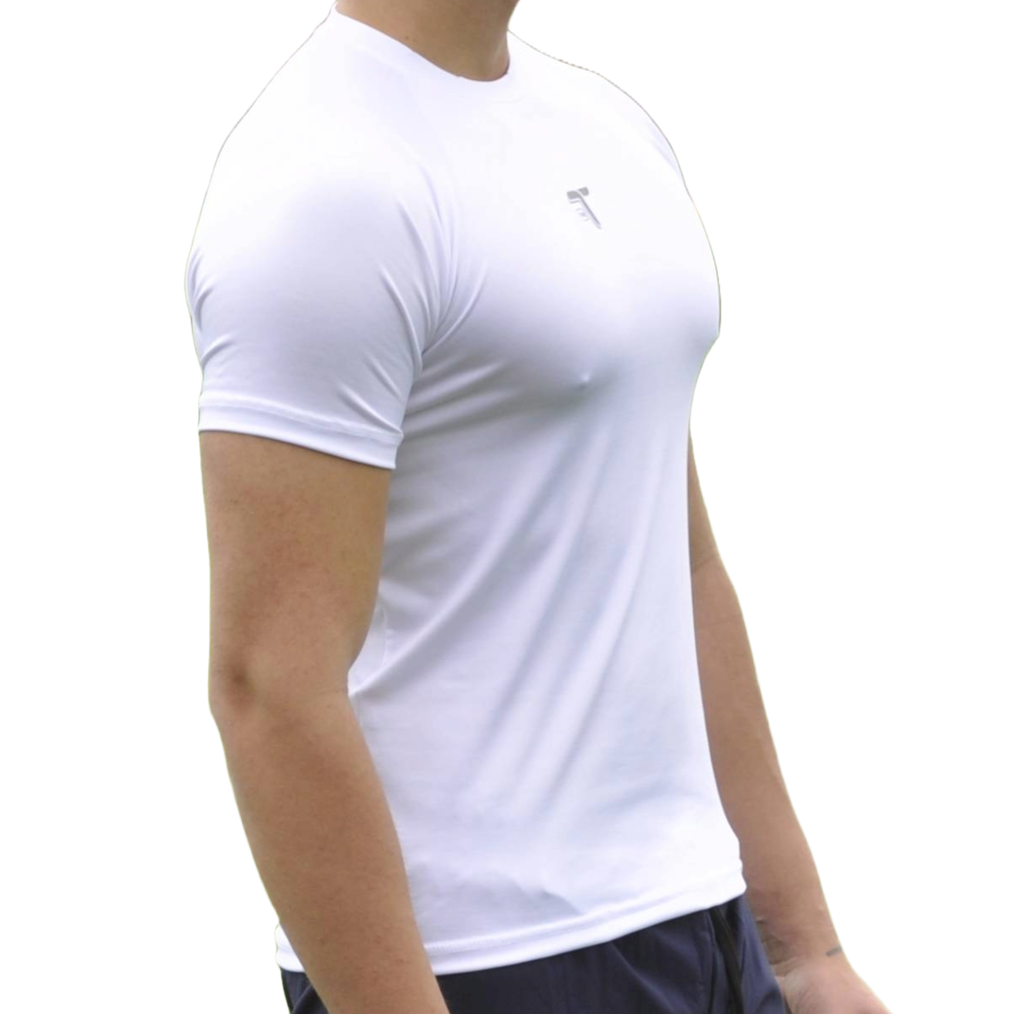 Camiseta Deportiva Hombre Ranglan Zopilote Blanco I Fit Sport - I Fit Sport Latam #