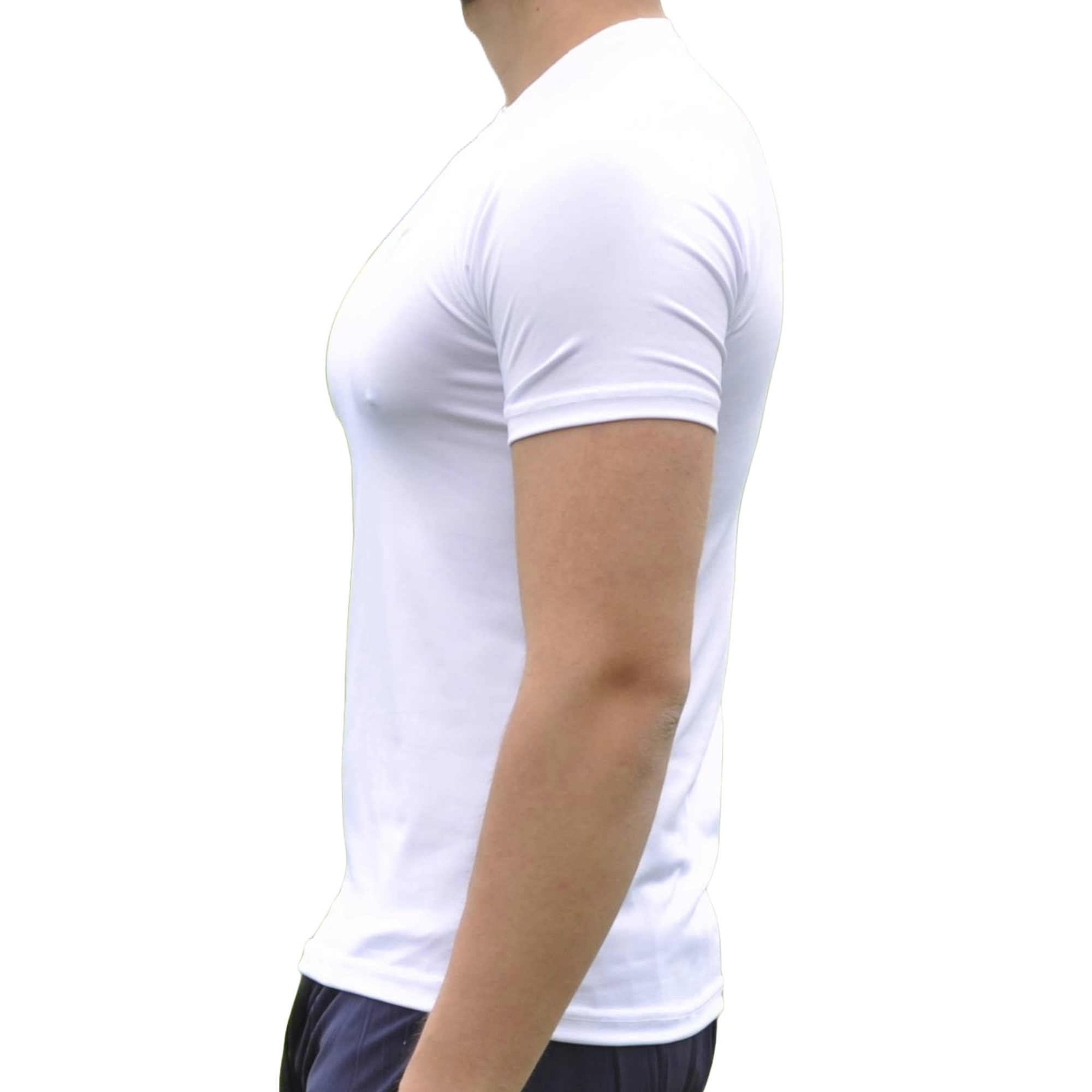 Camiseta Deportiva Hombre Ranglan Zopilote Blanco I Fit Sport - I Fit Sport Latam #