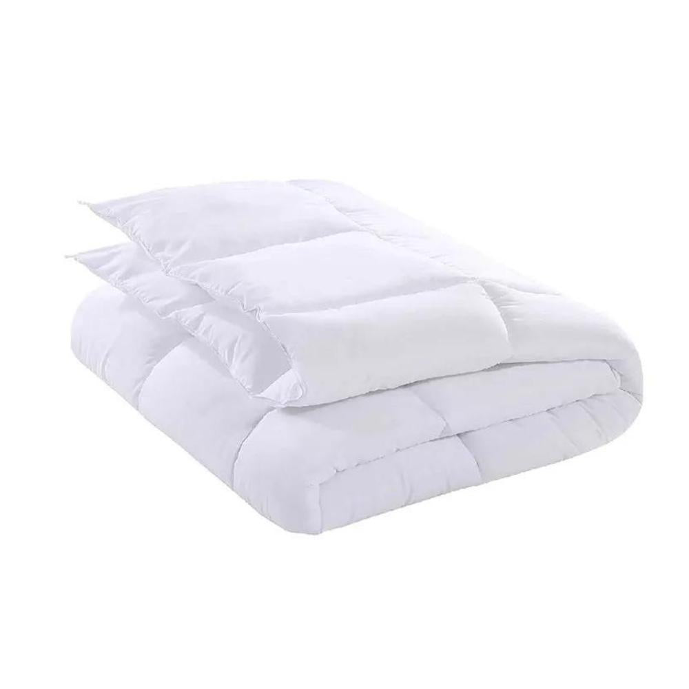 Edredon Acolchado Doble Faz Cama Semidoble 120x190 Blanco Tuacol - I Fit Sport Latam #