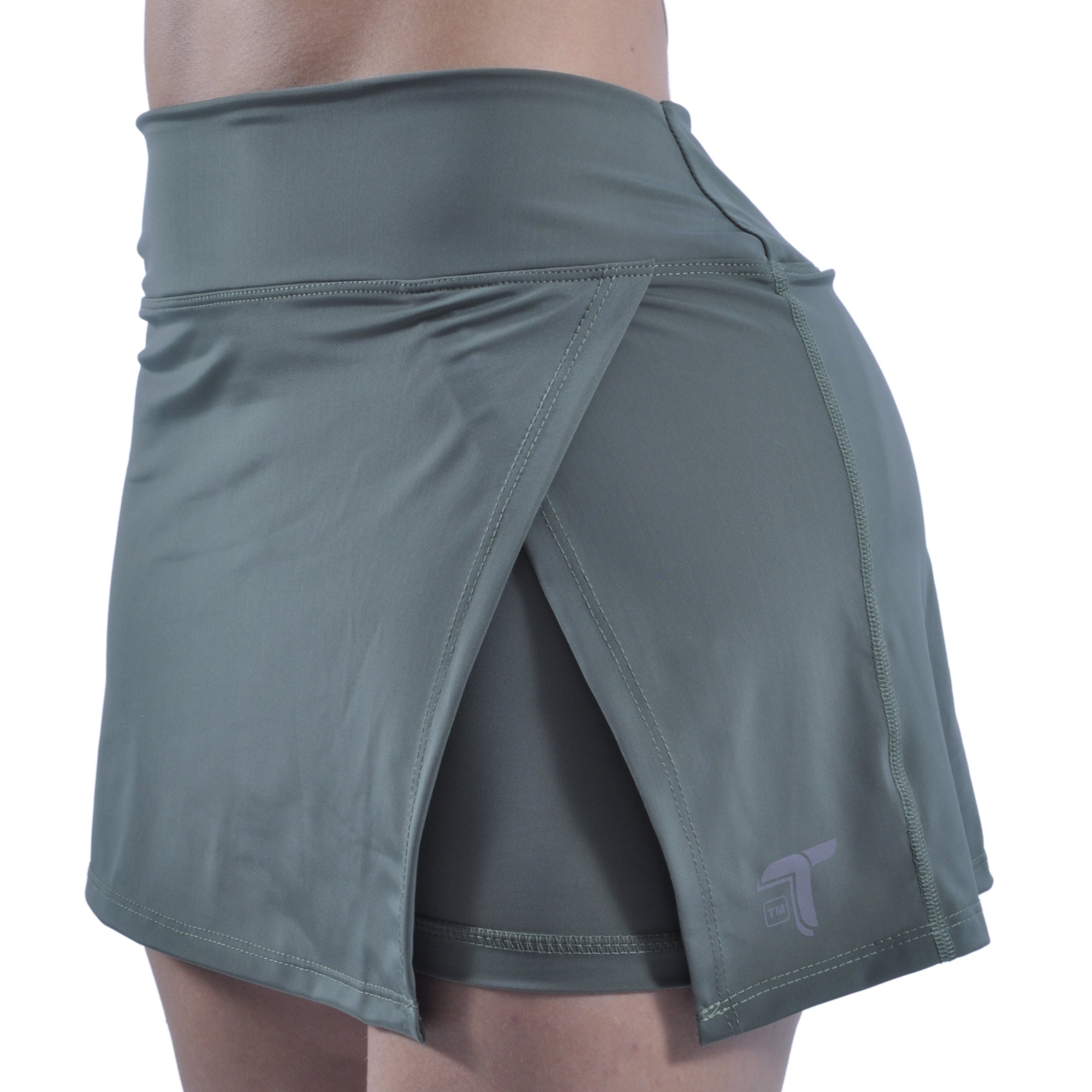Falda Short Deportiva Tenista Cruzada Inca Tuacol Verde - I Fit Sport Latam #