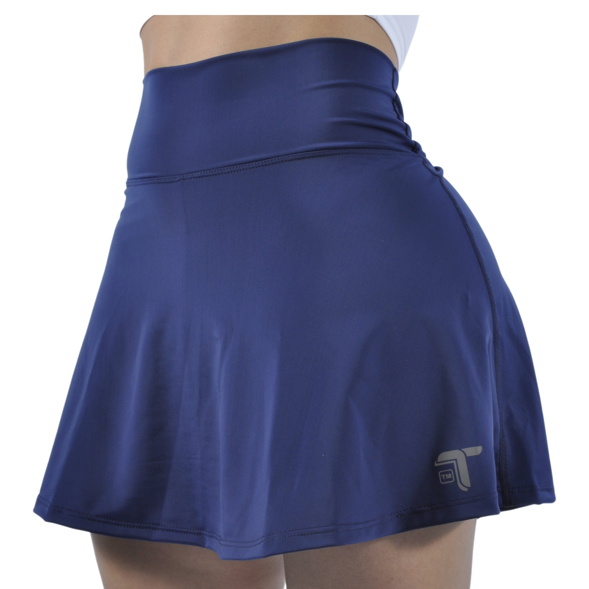 Falda Short Deportiva Ventalle Bolsillo Lateral Tuacol Azul oscura - I Fit Sport Latam #