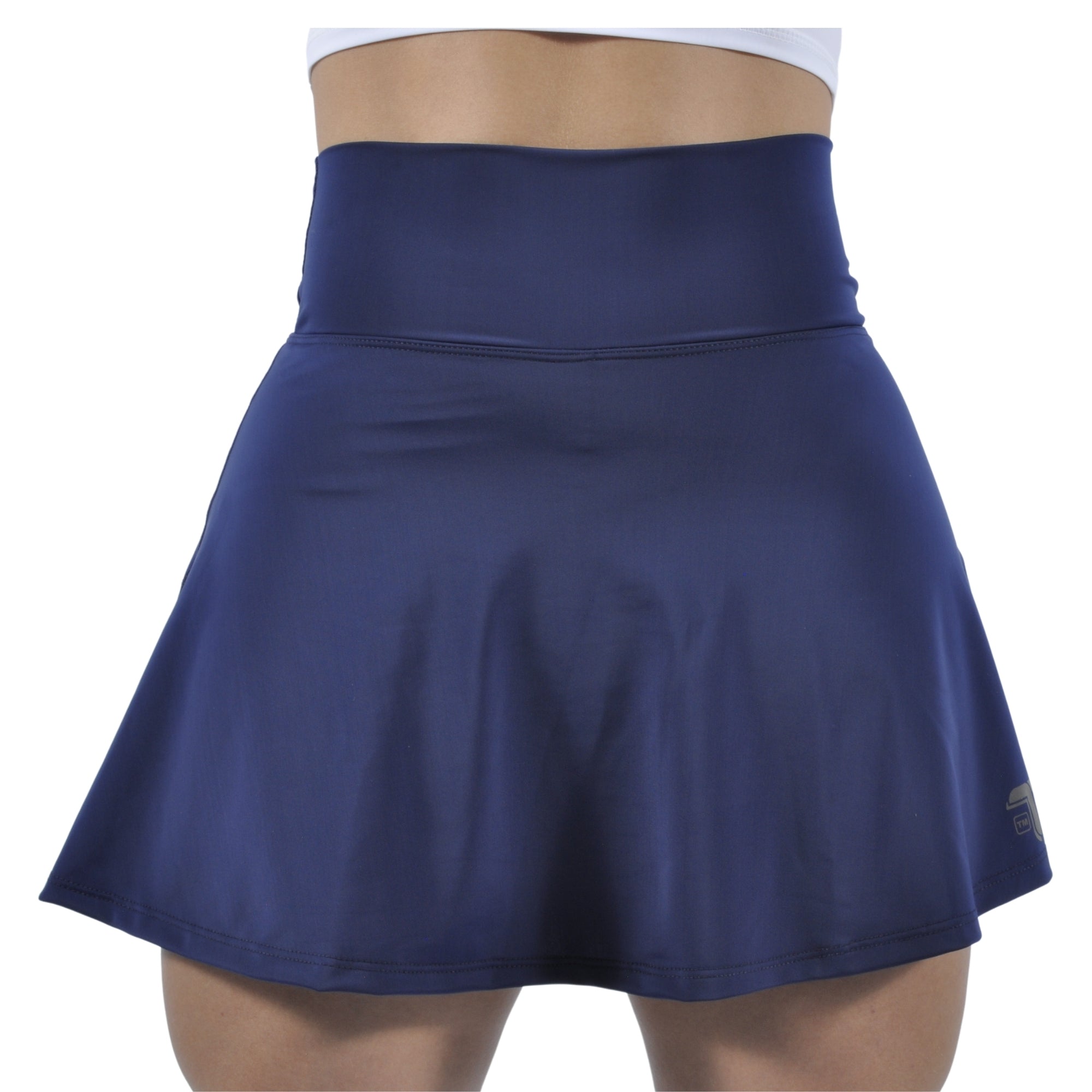 Falda Short Deportiva Ventalle Bolsillo Lateral Tuacol Azul oscura - I Fit Sport Latam #