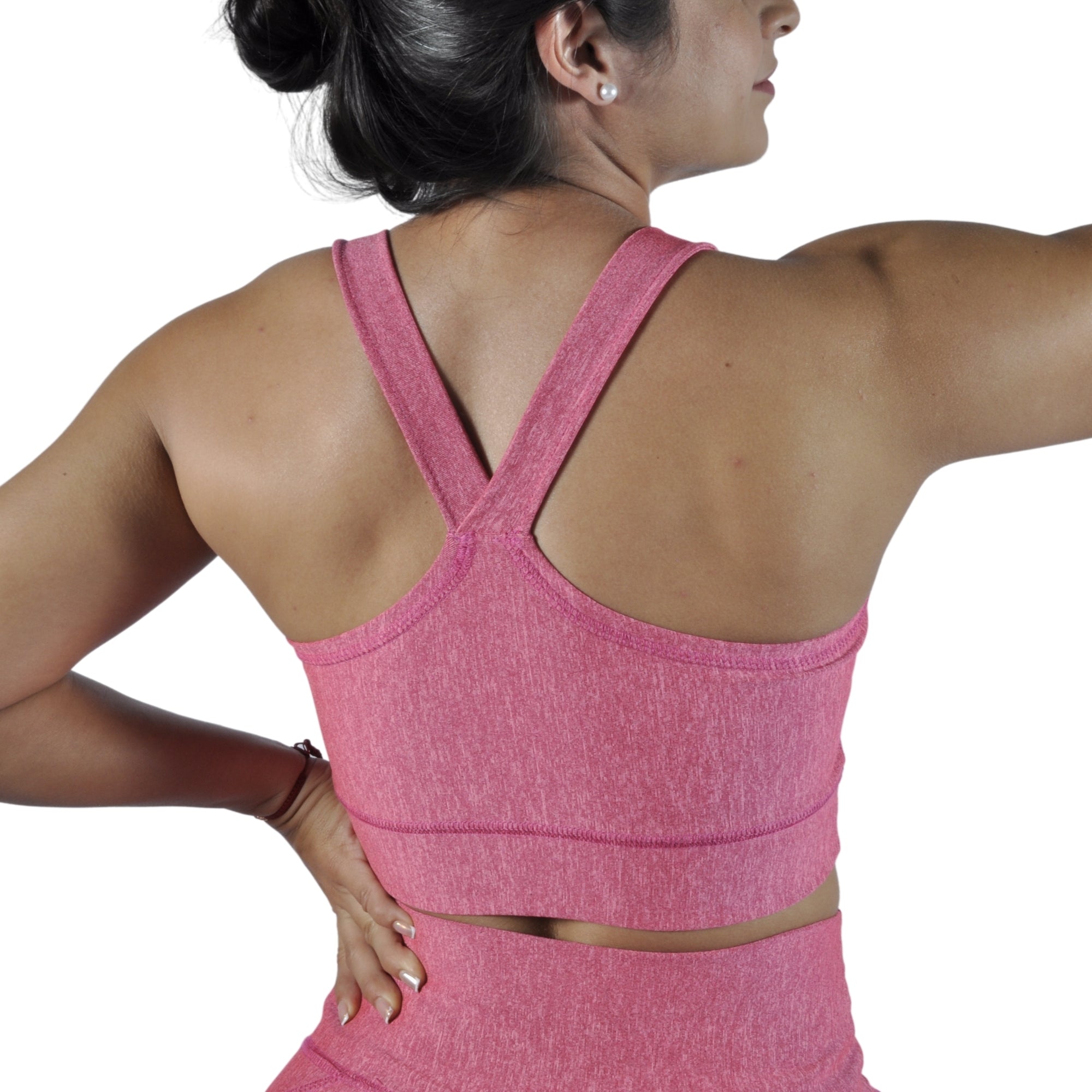 Top Deportivo Licrado Dama Tirantes V Sirirí I Fit Sport Gris - I Fit Sport Latam #